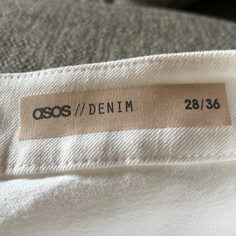 NWOT ASOS Denim. 28/36. So cute - Picture 5 of 6